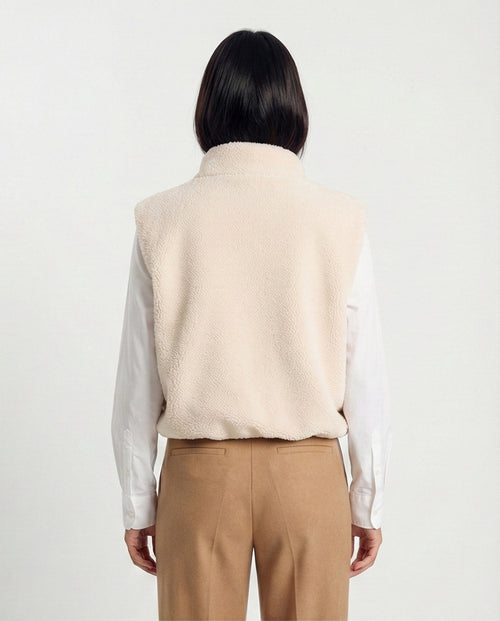 o201377-SHERPA VEST - CREAM
