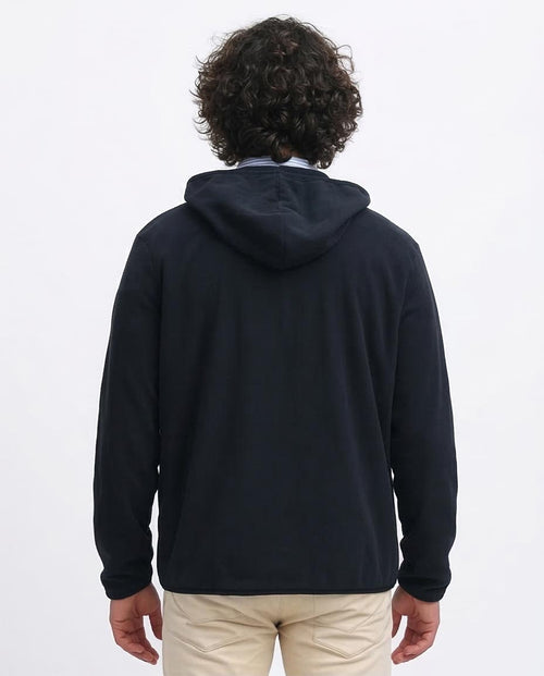 Ravin Men's Essential Fleece Full-Zip Hoodie – Black - O201932