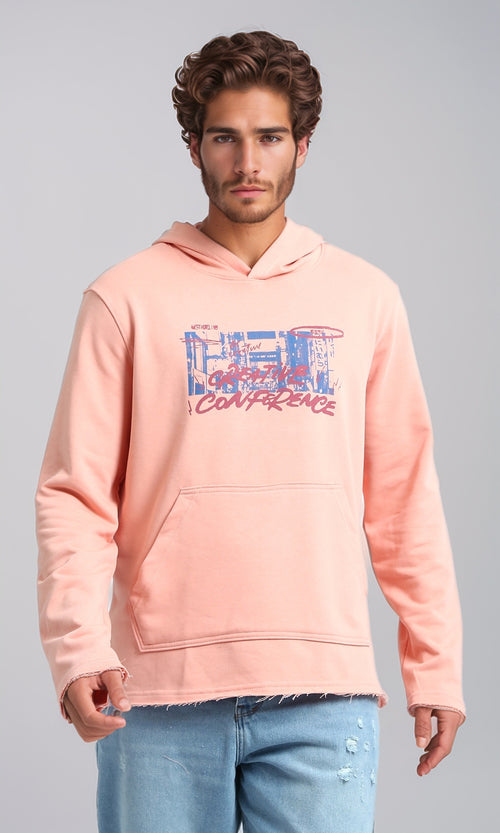 O202185 - Front & Back Printed Long Sleeve Hoodie - Simon