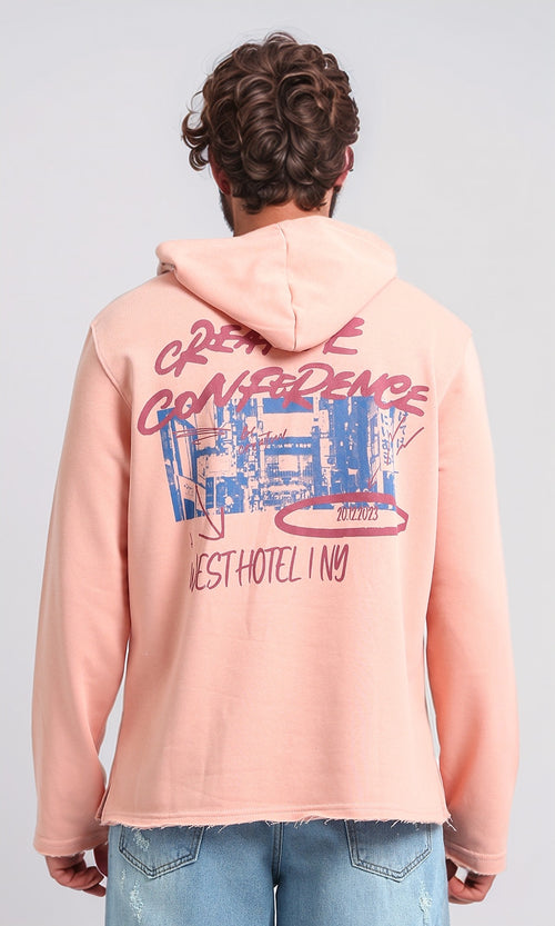 O202185 - Front & Back Printed Long Sleeve Hoodie - Simon