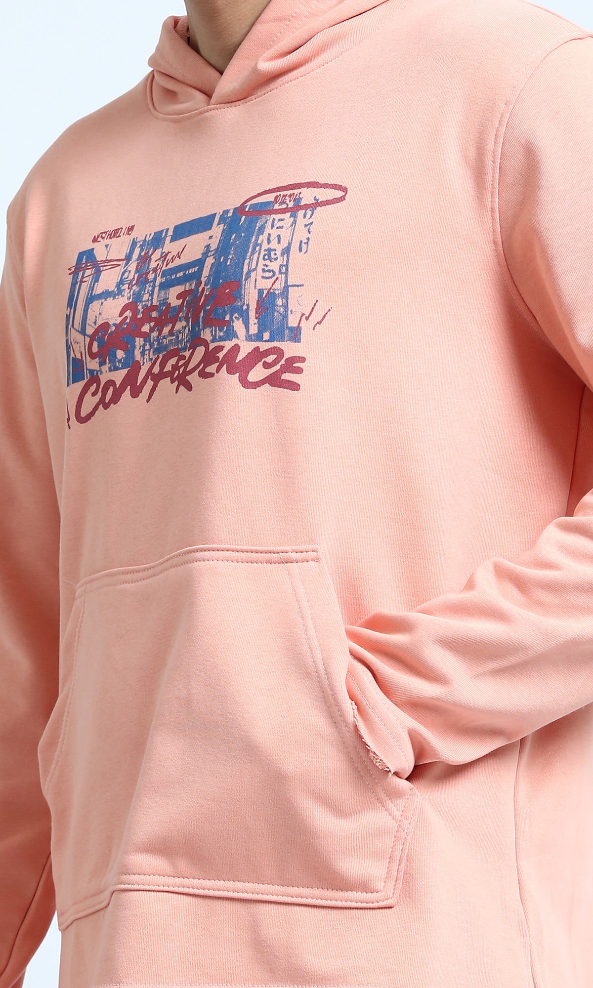 O202185 - Front & Back Printed Long Sleeve Hoodie - Simon