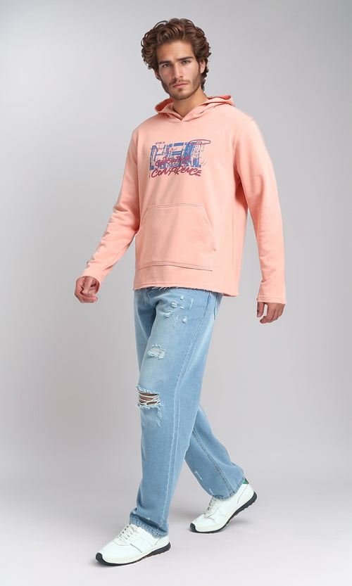 O202185 - Front & Back Printed Long Sleeve Hoodie - Simon