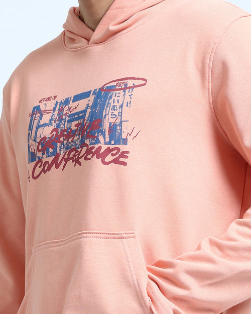 RAVIN | Oversized Graphic Hoodie with Raw-Edge Detail - Simon - O202185