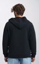 O202206 - Long Sleeves Winter Zipped Sweatshirt - Black