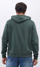 O202245 Solid Long Sleeves Hoodie - Dark Mentgreen