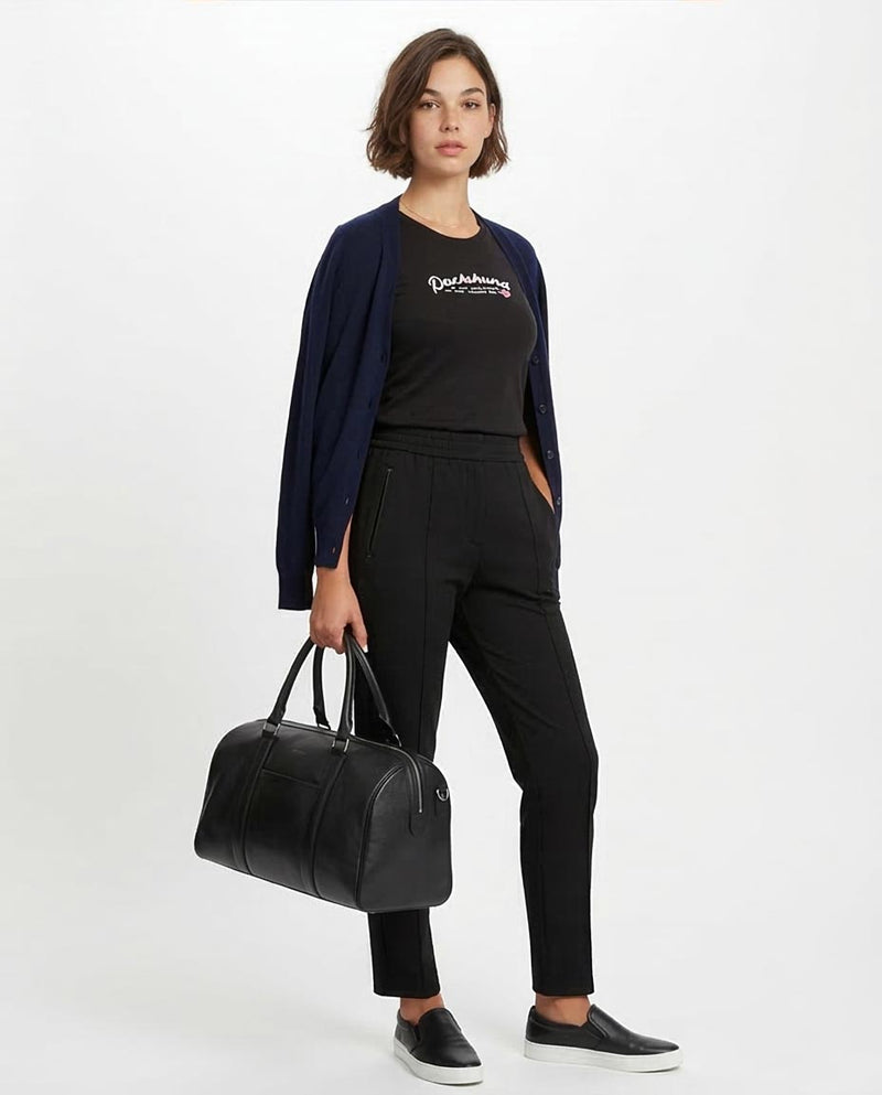 Ravin | Women’s "All I Need Is This Dachshund" Graphic Tee – Sport Luxe Edition - Black - O202960