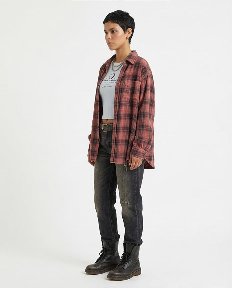 Ravin Strawberry Bistro Graphic Baby Tee - Ice Blue - O203062