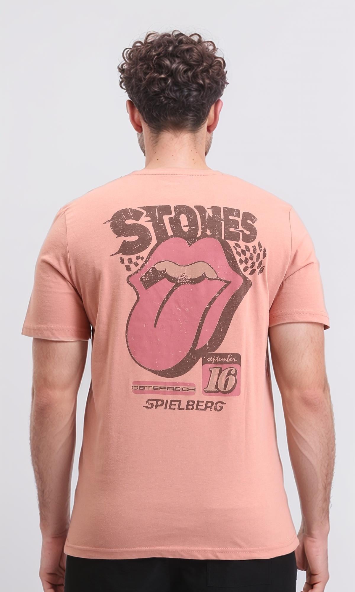 O203079 - Front & Back Print Summer Tee - Dark Simon