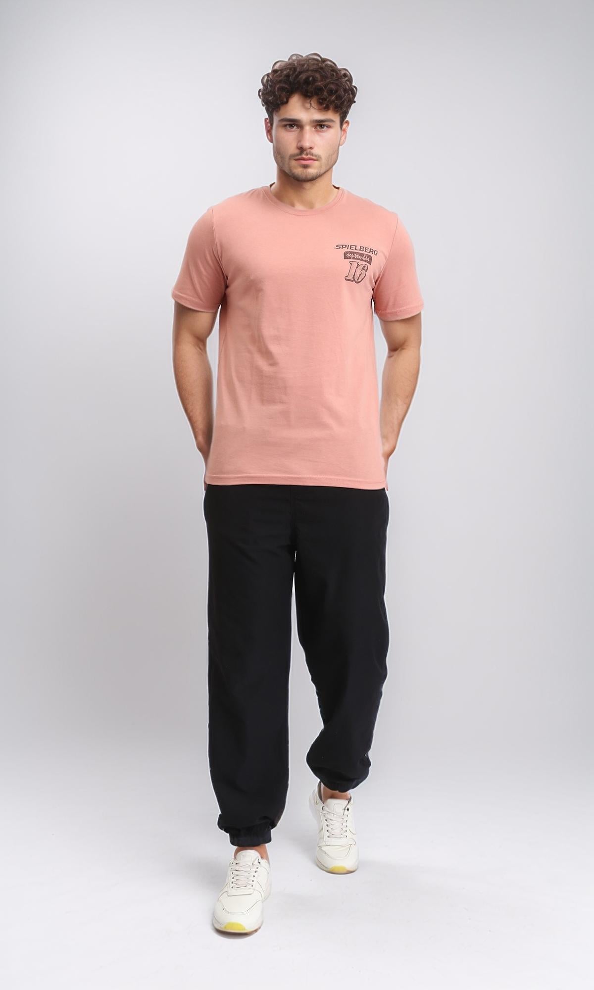 O203079 - Front & Back Print Summer Tee - Dark Simon