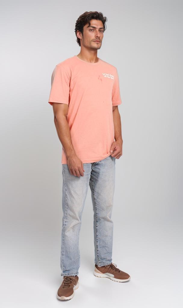 O203080 - Red Rock Canyon Graphic T-Shirt – Peach