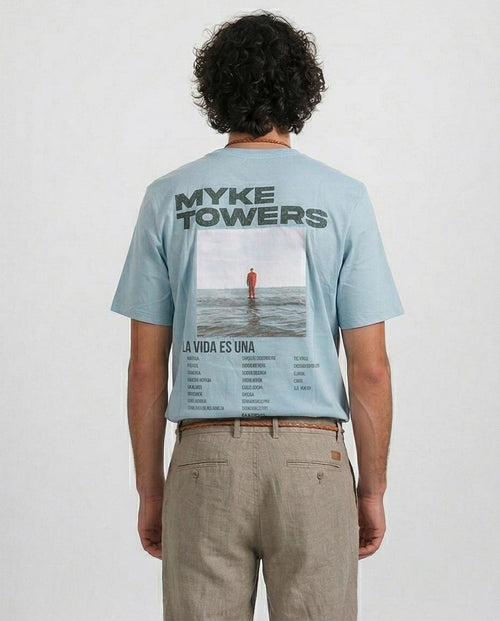 تيشيرت رافين x مايك تاورز "لا فيدا إس أونا" - أكوا - O203102