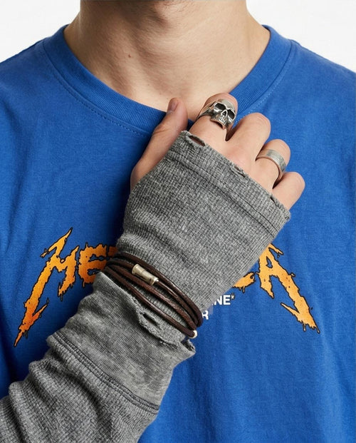 Ravin Men's Metallica Graphic Band Tee – Royal Blue 100% Cotton – O203104