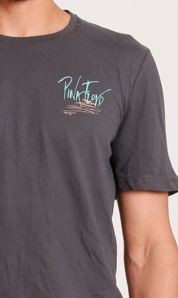 Ravin Men's Charcoal Pink Floyd Graphic T-Shirt