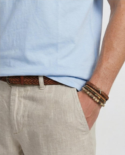 Ravin | تي شيرت Pacific's Cinerama بطبعة جرافيك باللون الأزرق الفاتح - O203115