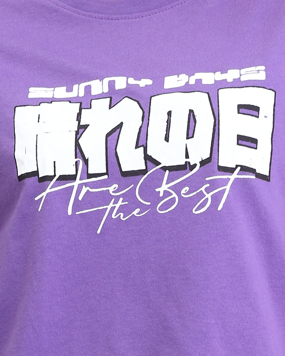 Ravin Women's Oversized Manga Graphic T-Shirt - Purple - O203158