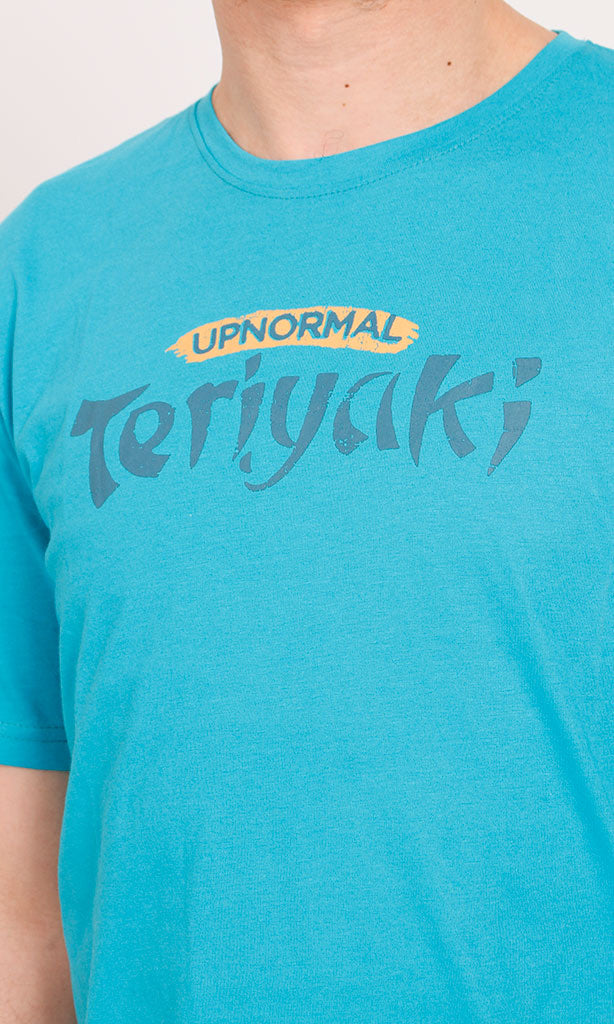 O203309 - Ramen Bowl Graphic T-Shirt – Teal Blue