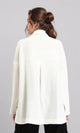 O203325 - Relaxed Fit Long Sleeves Textured Shirt - Cream