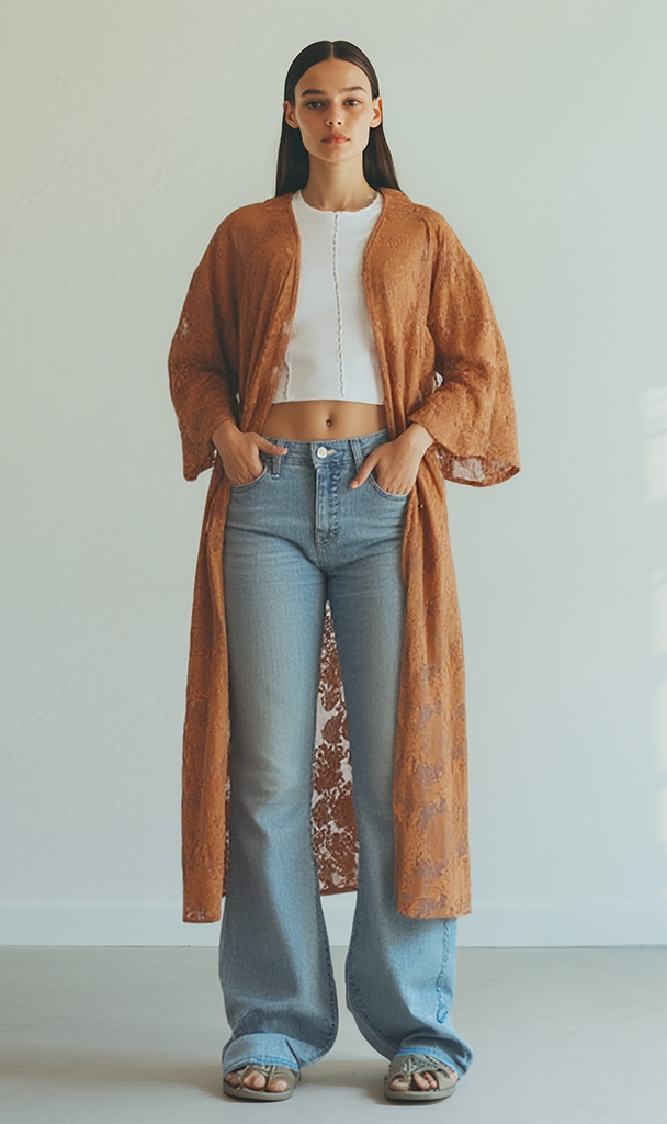 Women's Cardigan - Camel