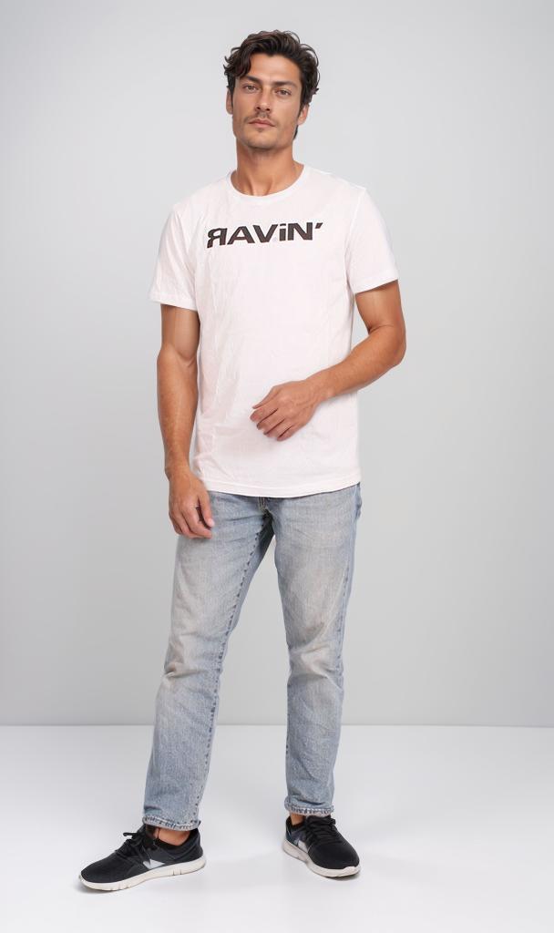 O204260 - Classic Ravin Logo T-Shirt – White