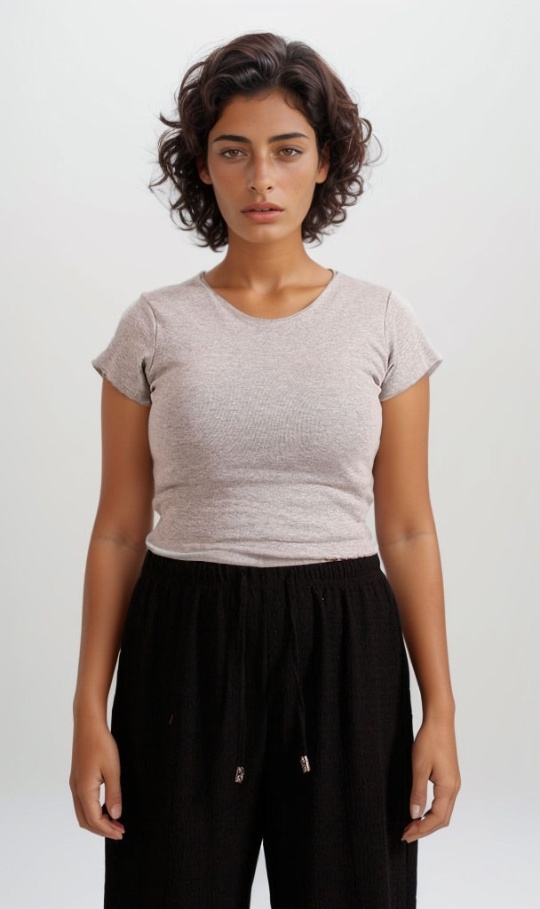 Women's Short Sleeve T-Shirt - Grey