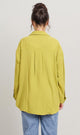 O204329-O204329 - Textured Button-Up Shirt - Mustard