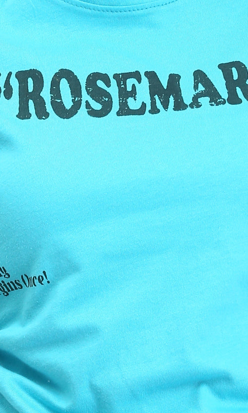 O203334 - "Rosemary" Summer Tee with Darwstring - Sky Blue