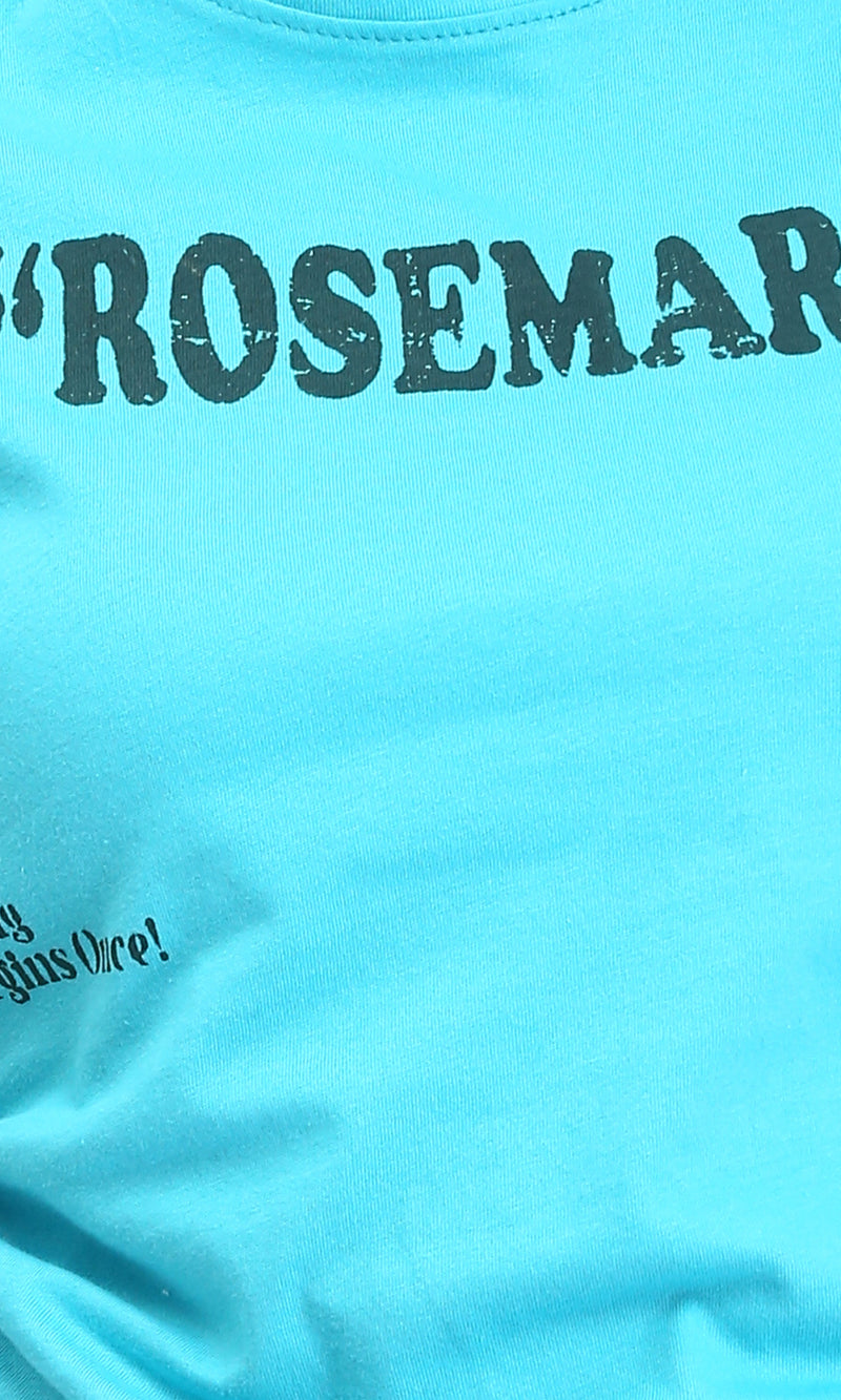 O203334 - "Rosemary" Summer Tee with Darwstring - Sky Blue