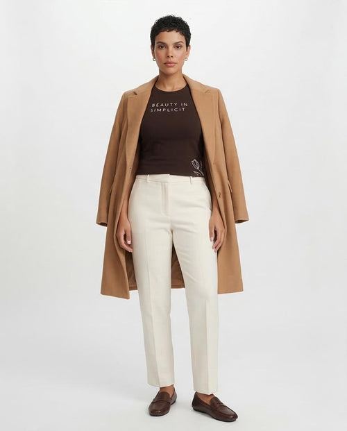 Ravin Women’s "Beauty in Simplicity" Graphic Baby Tee – Black - R204532