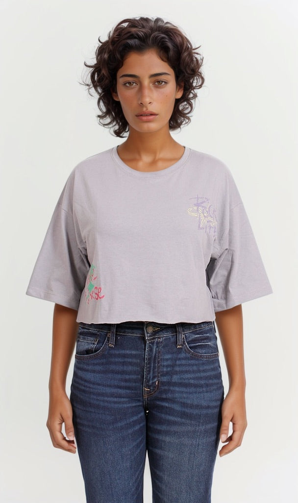 Women's Short Sleeve T-Shirt - Grey