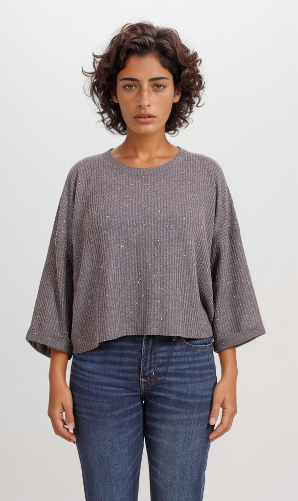 Women's Long Sleeve T-Shirt - Grey