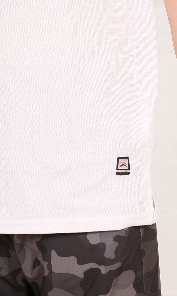 R204663 - Classic Pique Polo Shirt - White