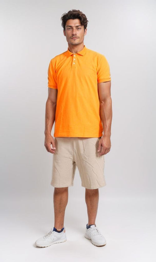 R204667 - Pique Polo Shirt - Bright Orange