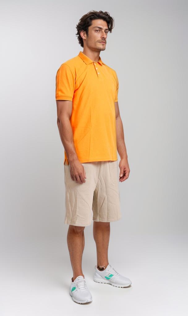 R204667 - Pique Polo Shirt - Bright Orange