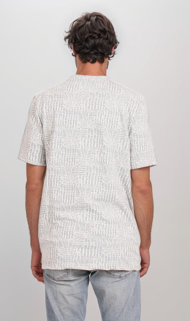 R204672 - Textured Summer Melton T-Shirt – Off-White