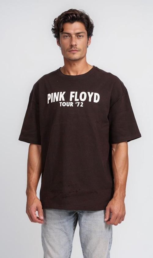 Pink Floyd Tour '72 Graphic T-Shirt - Black