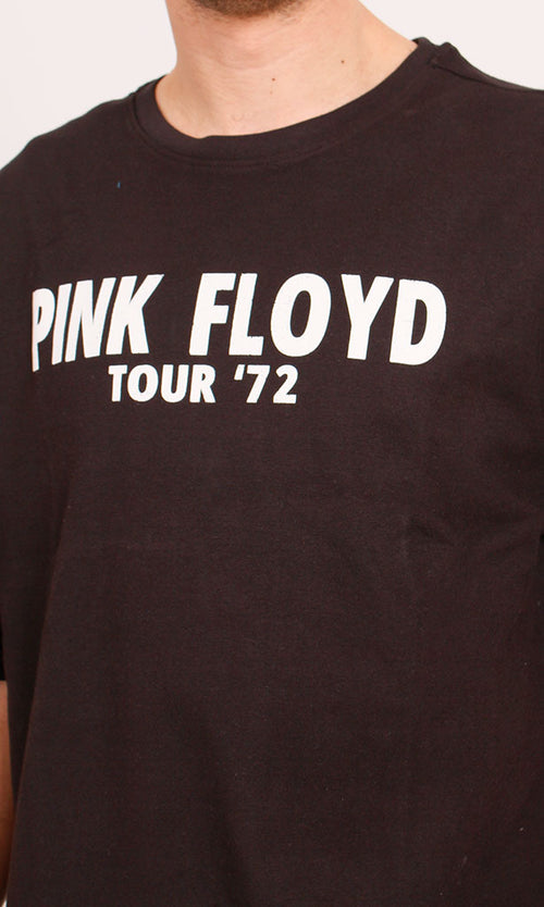 R204826 - Pink Floyd Tour '72 Graphic T-Shirt – Black