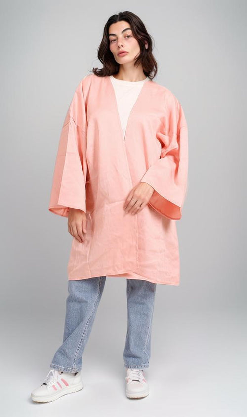 R204837 - Rayon Kimono - Soft Pink