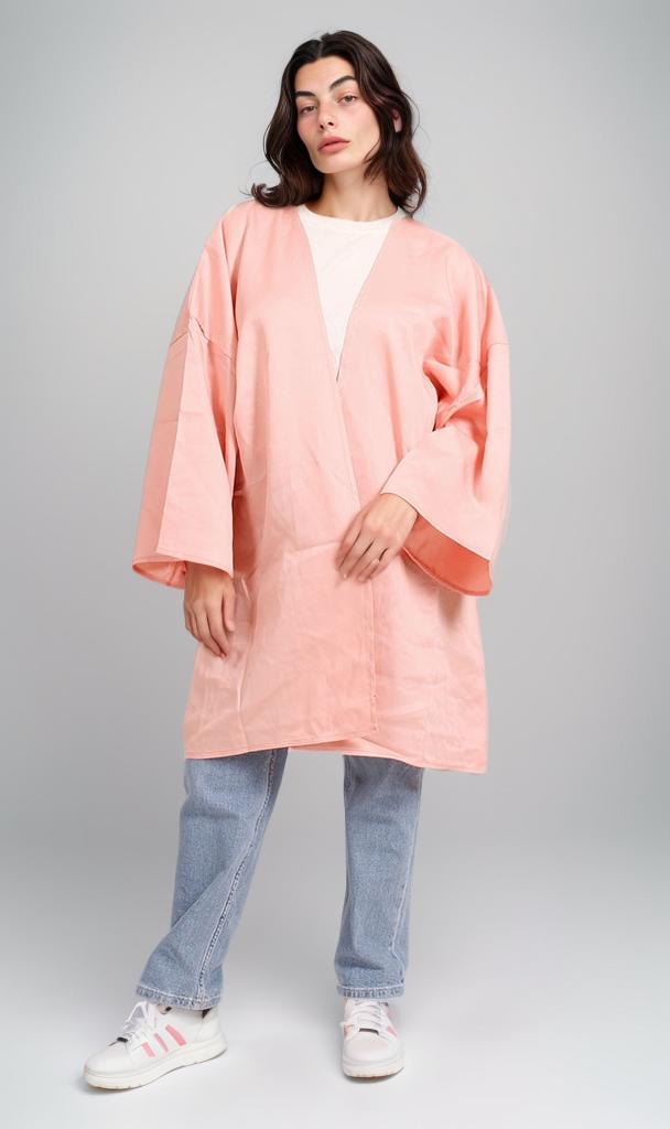 R204837 - Rayon Kimono - Soft Pink
