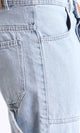 R204997 - Casual Jeans with Multiple Pockets - Ice Blue