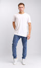 R204998 - Casual Jeans with Multiple Pockets - Medium Blue