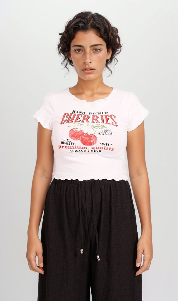 Women's Short Sleeve T-Shirt - White