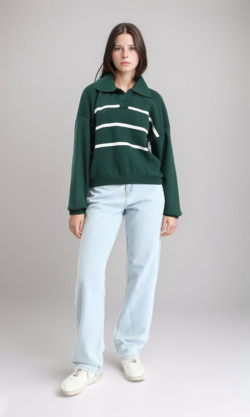 R205929 - Straight Leg Solid Jeans with Pockets - Light Blue