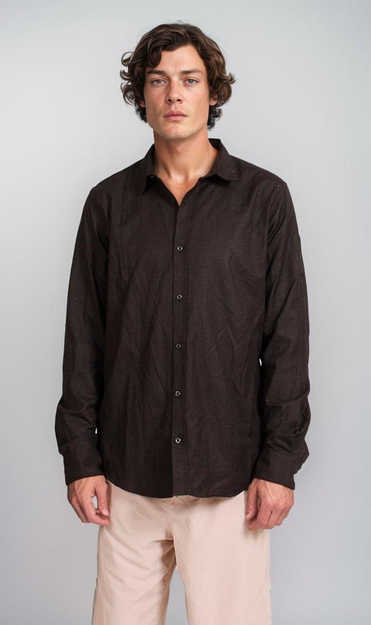 R206328 - Ready Garment Button-Up Shirt - Black