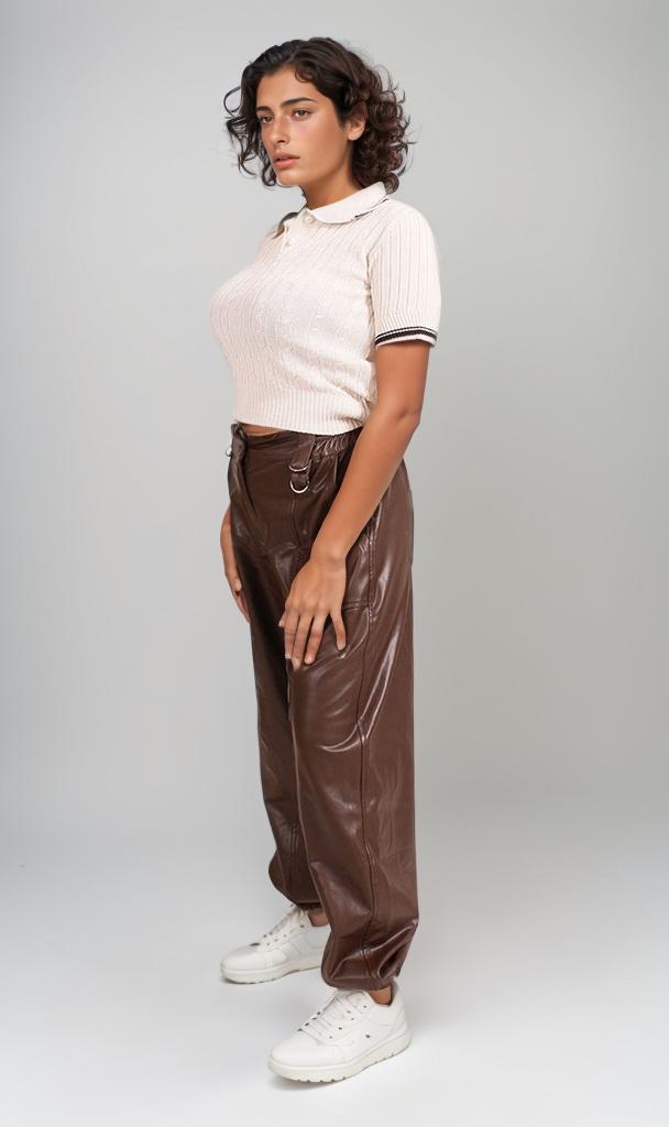 R206418 - Short Sleeve Polo - Cream