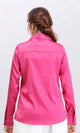 R206562 - Solid Long Sleeves Stain Shirt - Fuchsia