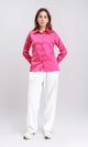 R206562 - Solid Long Sleeves Stain Shirt - Fuchsia