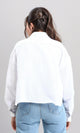 R206570 - Casual Long Sleeves Shirt with Front Pocket - White