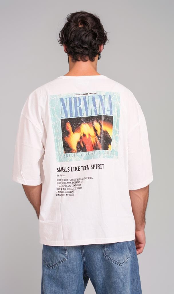 R206755 - Nirvana Graphic T-Shirt - White