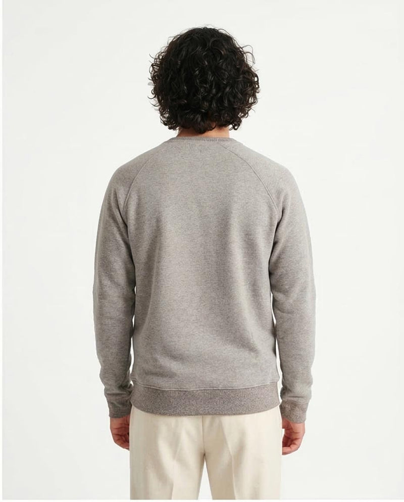 Ravin Men’s Premium Raglan-Sleeve Sweatshirt – Heathered Grey - R206842