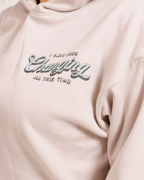  Ravin Women’s Butterfly Graphic Oversized Hoodie – Bone - R206856